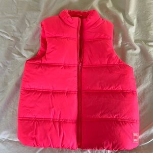 Gap toddler vest hot pink